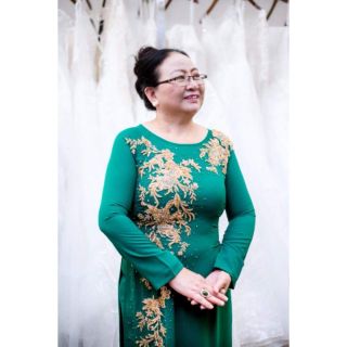 Áo dài mẹ (Nhận may đo theo số đo)
