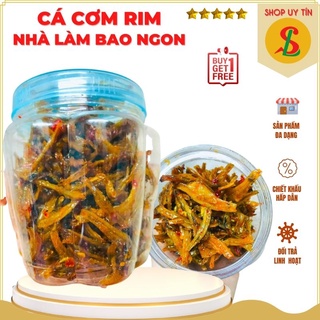 Cá cơm rim tỏi ớt, Mực rim me tỏi ớt, Mắm ruốc nhà làm siêu ngon, Combo 2hũ Cá Cơm 120g