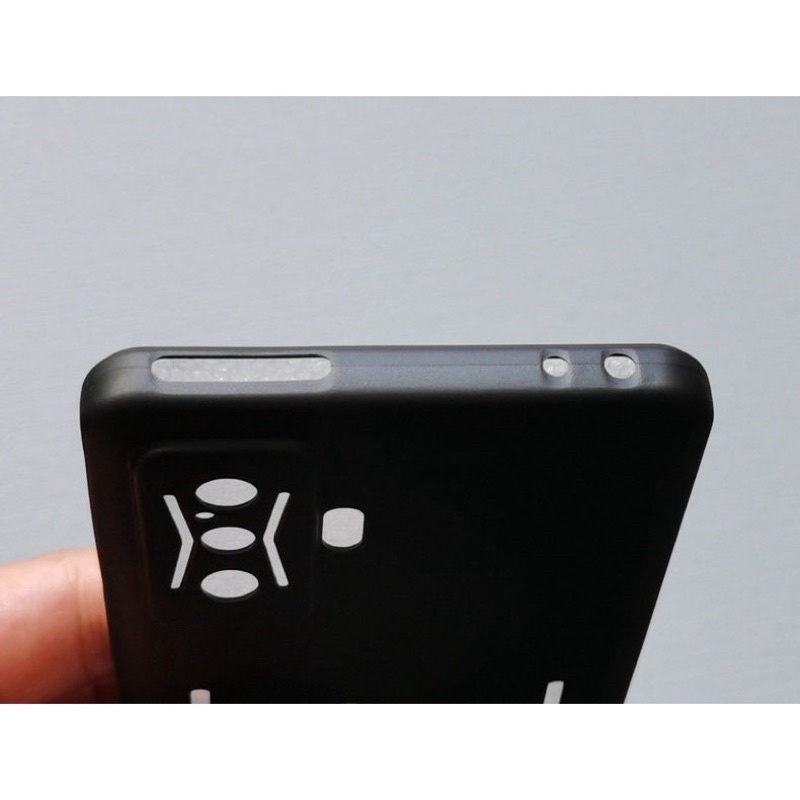 Ốp lưng dẻo màu đen cho Xiaomi K50 Gaming Silicon chống bấm bẩn cao cấp