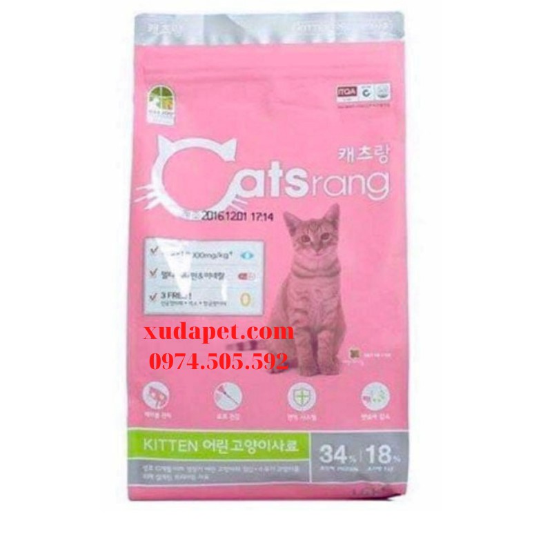 Thức ăn cho mèo con dưới 1 tuổi CATSRANG từ Hàn Quốc
