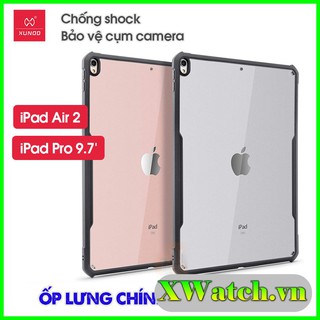 Ốp lưng XUNDD iPad Pro 9.7' / Air 1 - 2, Mặt lưng trong, Viền TPU, Chống sốc