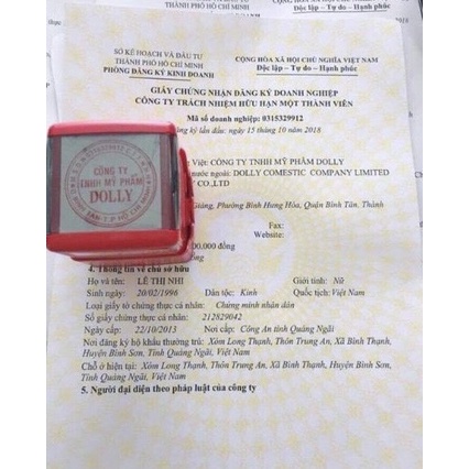 Son kem lì màu đỏ BURGUNDY Dolly super matte, son kem lì không chì bền màu lâu trôi