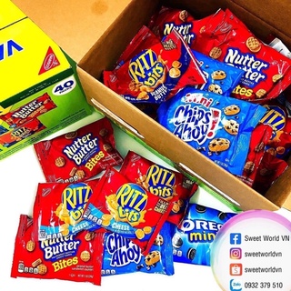 Bánh ritz / oreo / nutter butter / chips ahoy Variety Pack Nabisco - Mỹ