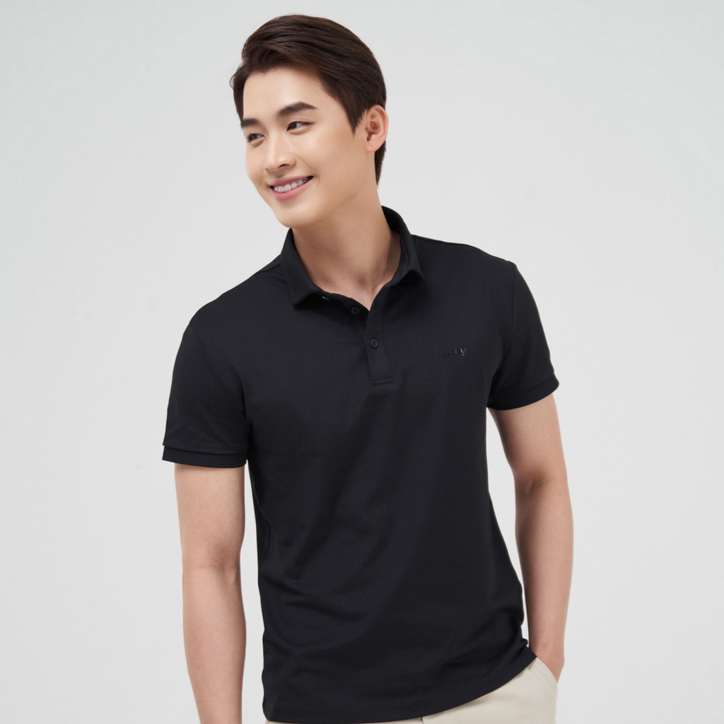 4/7 Áo thun polo nam YODY phông cộc tay trơn có cổ bẻ chất vải cotton cá sấu APM5421