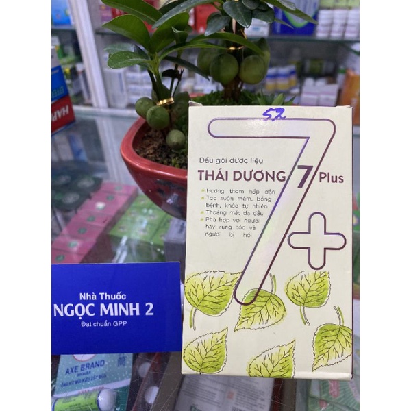 ✅ [Chính Hãng] Dầu Gội Dược Liệu Thái Dương 7 Plus