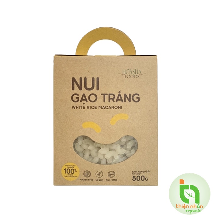 Nui gạo Hoa Sữa Foods 500g Rice Macaroni