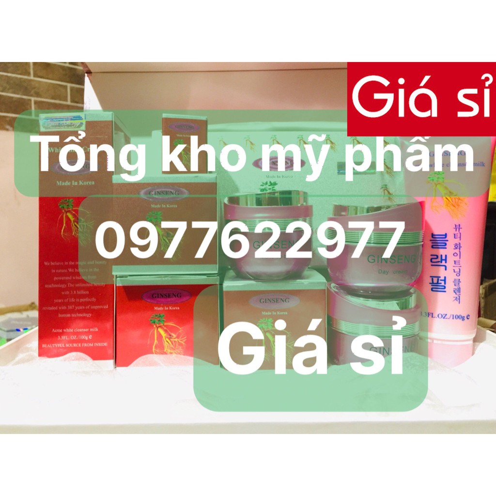 BỘ MỸ PHẨM GINSENG NHÂN SÂM HÀN QUỐC | BigBuy360 - bigbuy360.vn