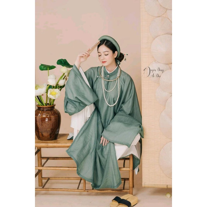 Chuỗi Vòng Cổ Ngọc Trai Dài Nhân Tạo Quấn 2 Tầng, 3 Tầng Mix Áo Dài Truyền Thống, Cổ Phục, Áo Bà Ba