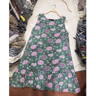 Combo váy lanh+ bộ ss