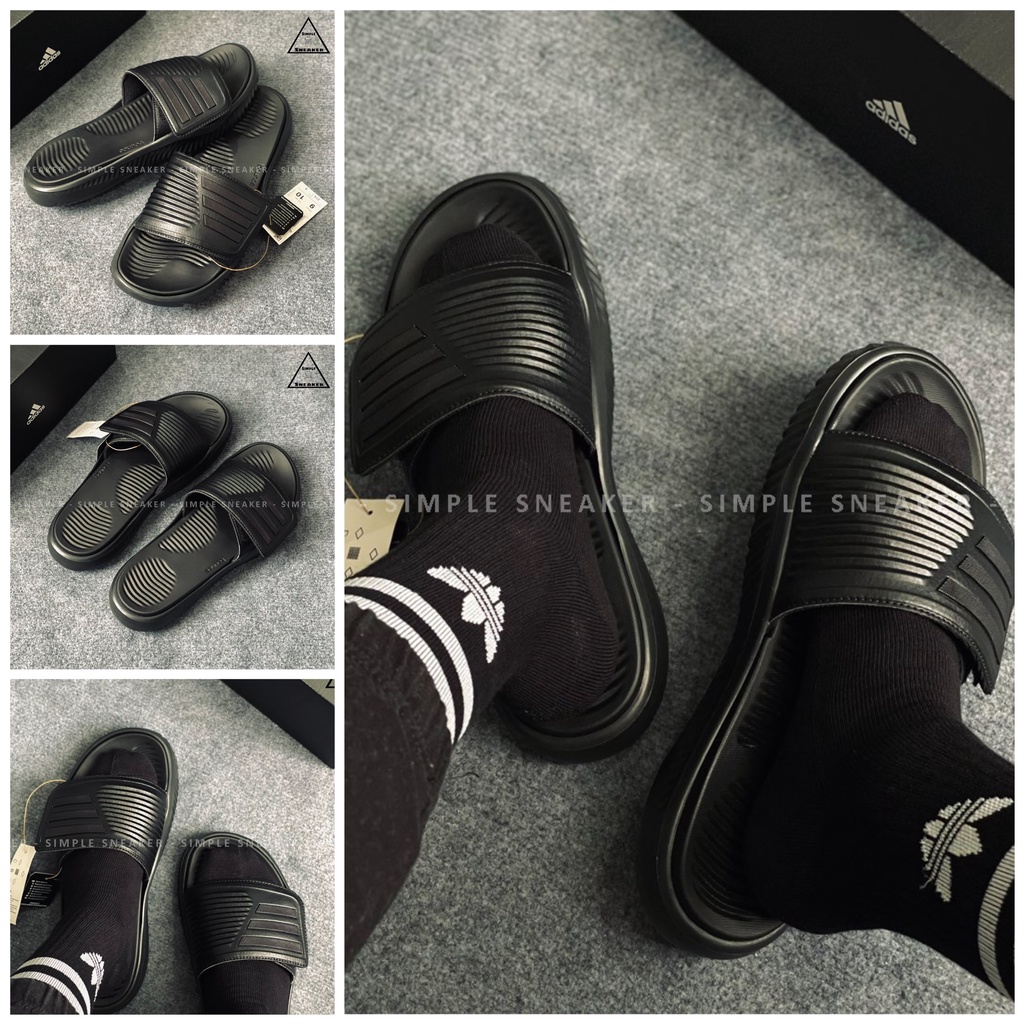 Dép Adidas Alphabounce Chính Hãng 💙SIMPLE SNEAKER💙 Adidas Alphabounce Slide Dép Quai Ngang Nam Nữ Chuẩn Auth Full Box