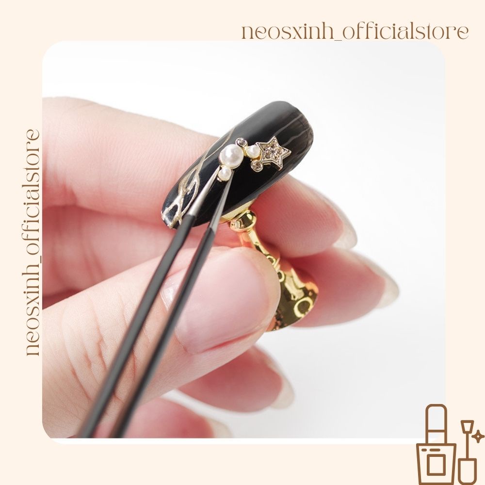 Chân đế gắn móng giả tập vẽ - Neosxinh Nails