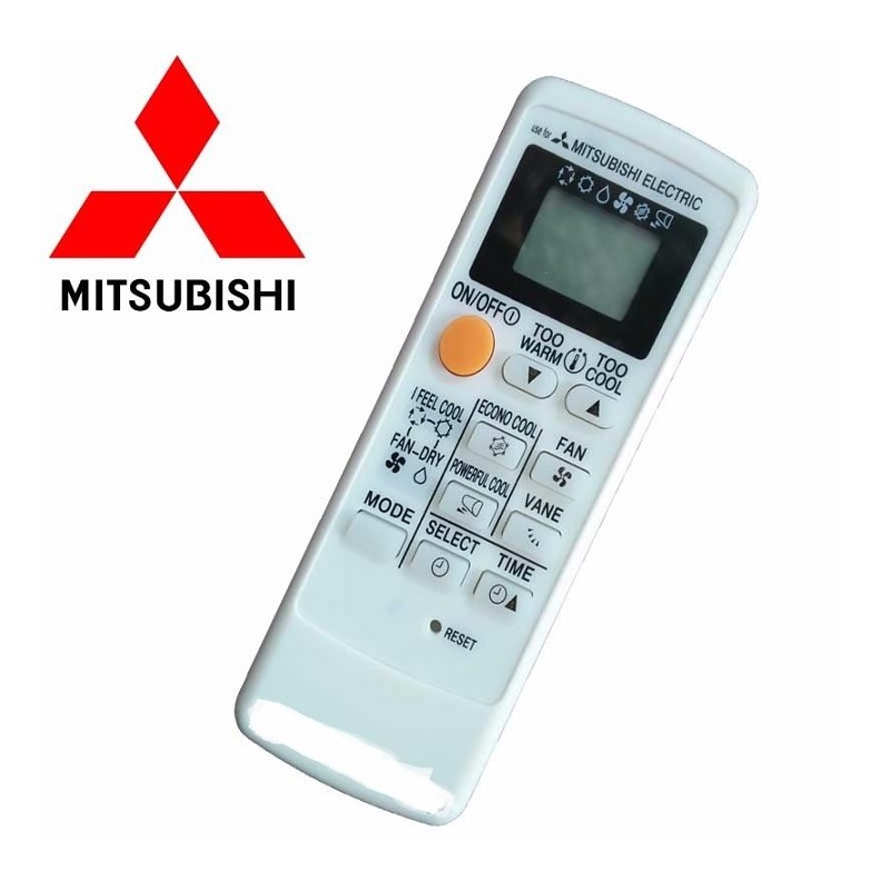 Remote Máy Lạnh Mitsubishi Electric - Mặt đen