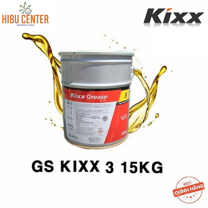 Mỡ bò đa dụng KIXX Grease 3 15kg