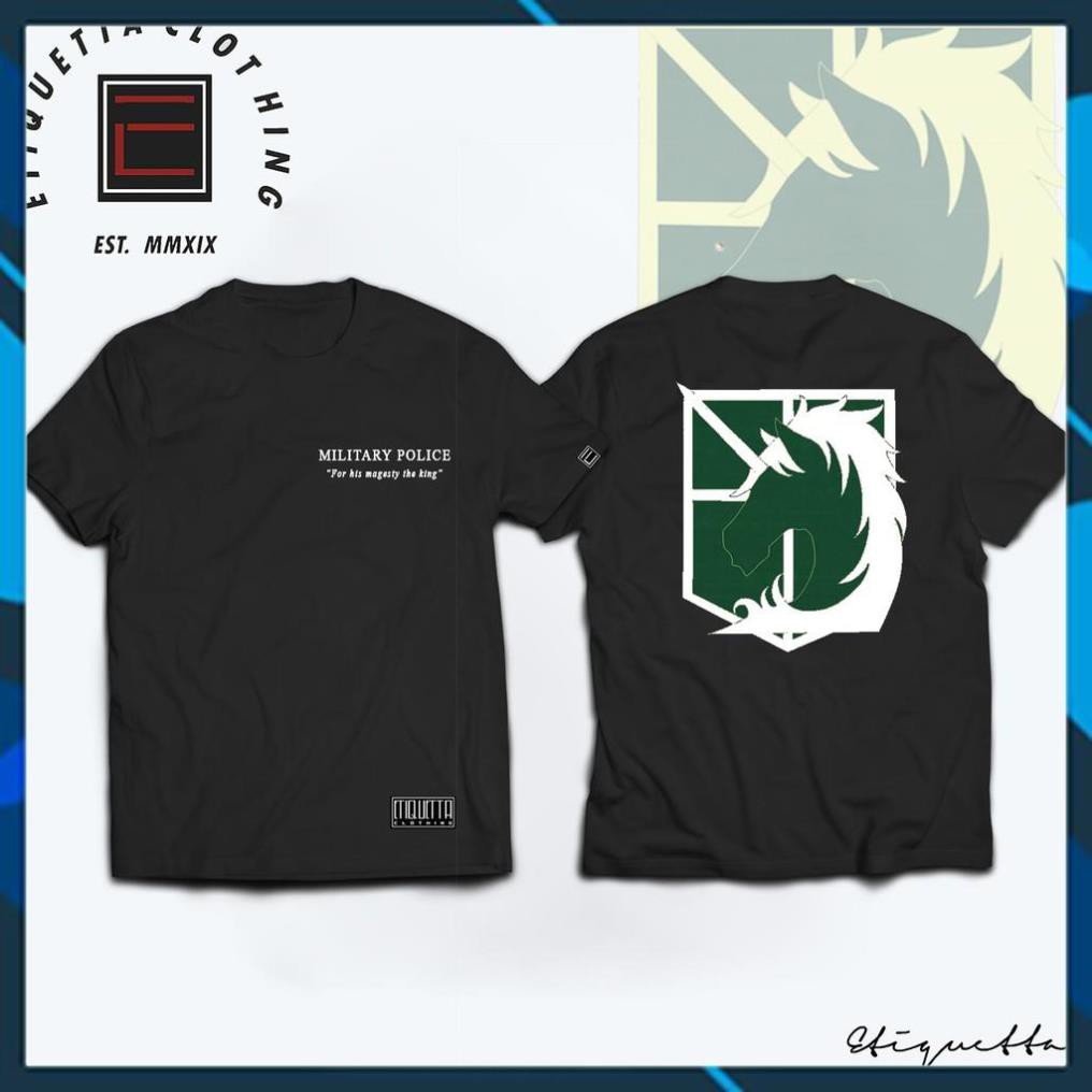 SALE 30%- (sale) Áo Phông Attack on Titan - Military Police mẫu mới cực ngầu