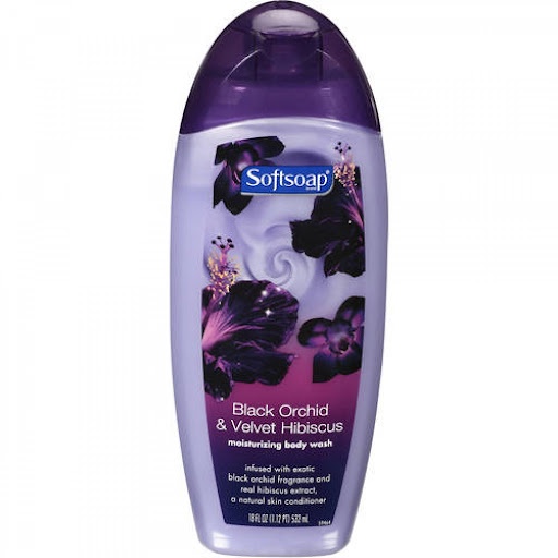 Sữa tắm dưỡng ẩm SoftSoap Black Orchid &amp; Velvet Hibiscus moisturizing body wash 532ml (Mỹ)