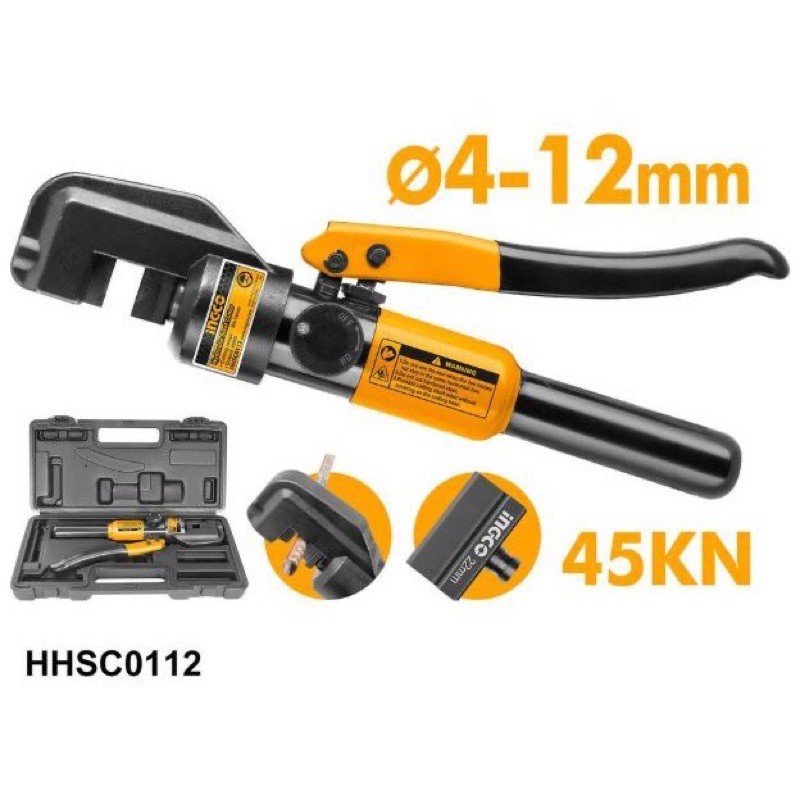 4-12mm Kìm cắt thép thủy lực INGCO HHSC0112