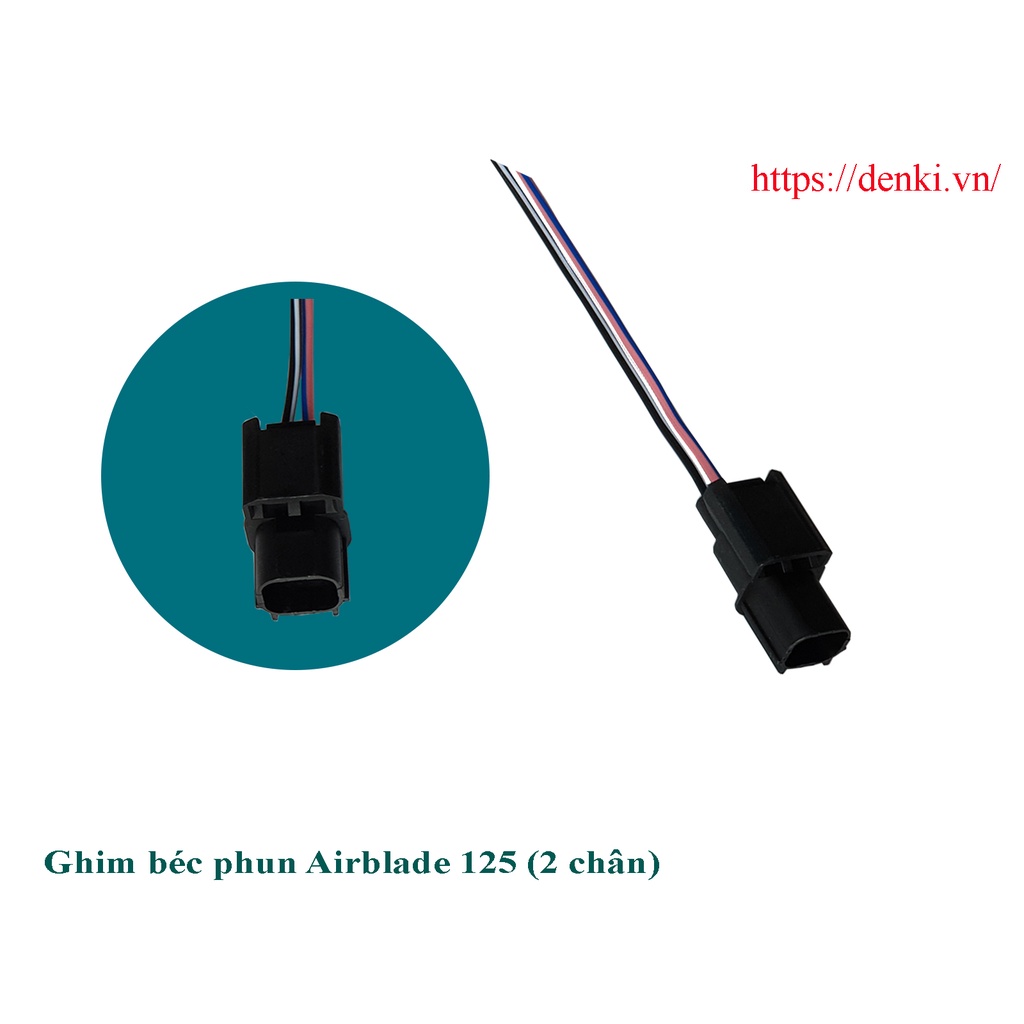 Giắc ghim ECU EXCITER 150, NOUVO, AirBlade, SIRIUS, LEAD, SH ý, VISION
