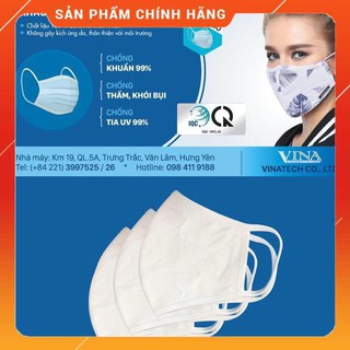 [ BÌNH ỔN GIÁ] Khẩu trang vải Cotton DREAMLAND cao cấp chống bụi, kháng khuẩn, chống tia uv ( hàng công ty chuẩn đẹp )