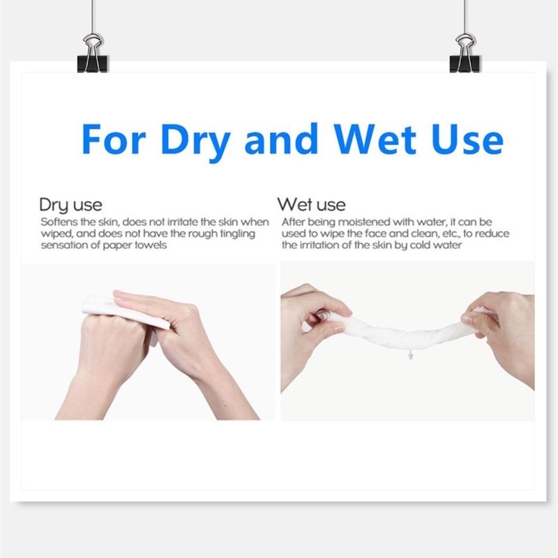 KHĂN COTON TẨY TRANG DÙNG MỘT LẦN TIỆN DỤNG