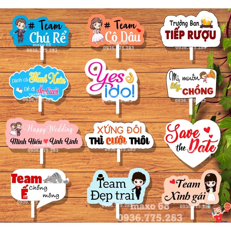 Hashtag đám cưới - MIỄN PHÍ thiết kế theo yêu cầu