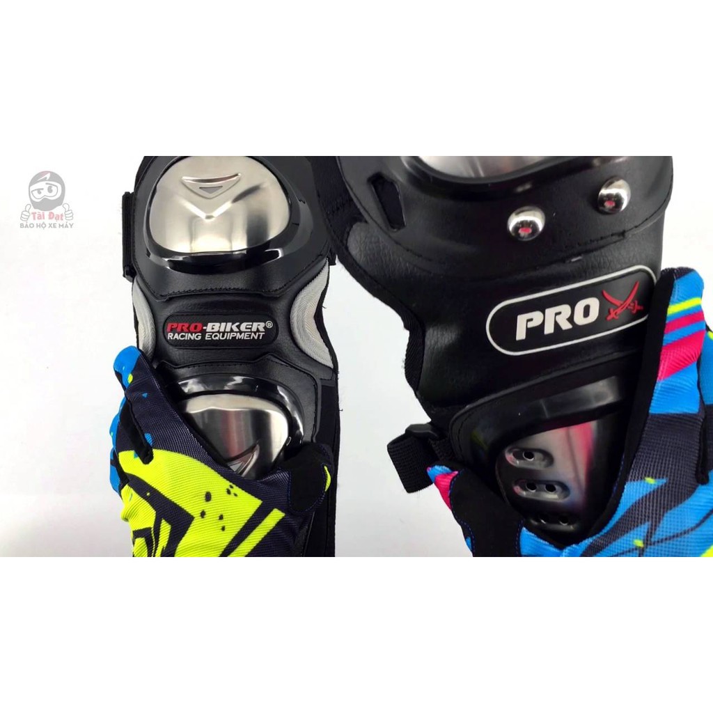 ❈Giáp Bảo Hộ Tay Chân Inox Pro X - Probiker Đi Phượt (Loại Dài)