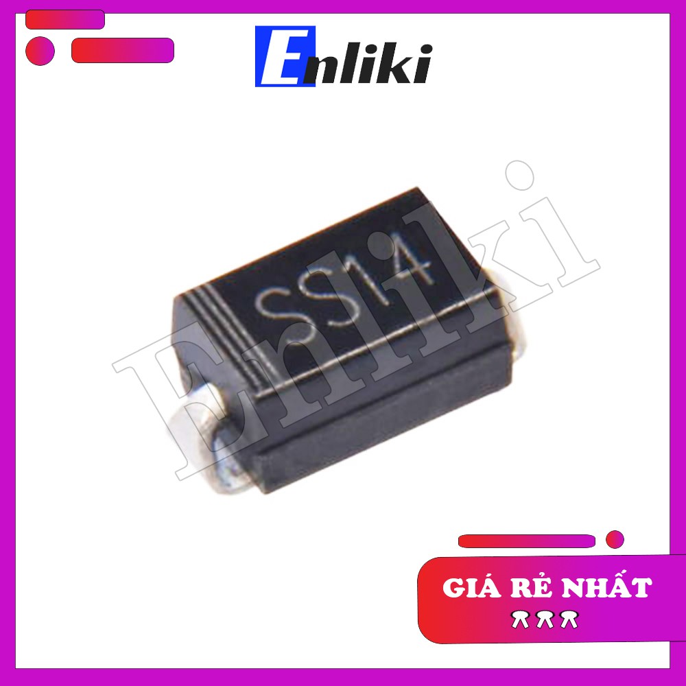 10 Chiếc Diode Schottky 1A 40V (1N5819 SMA) SS14 SMD