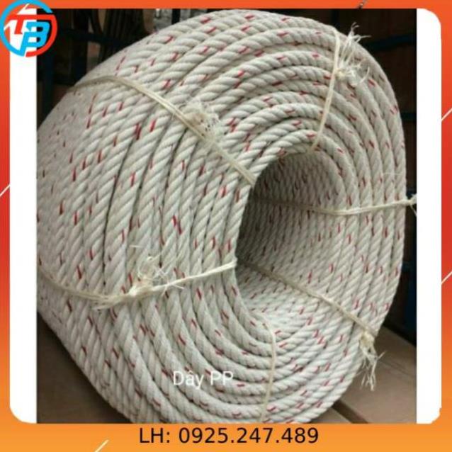 Dây thừng Thái PP chịu lực cao [ Phi 12 mm ] CÁP THÉP Thái Bình VinàN