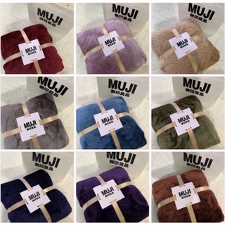 Chăn lông thỏ Muji hàng loại 1 🔥