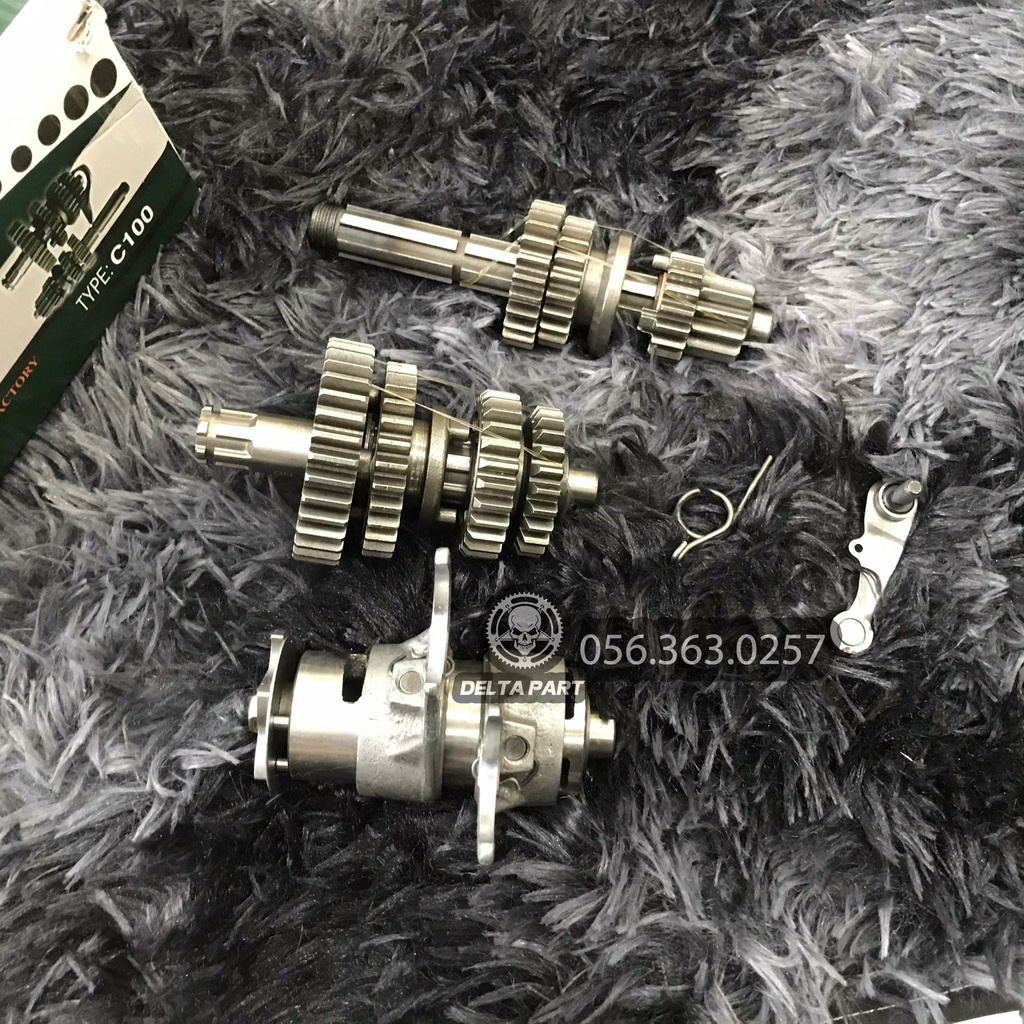 Bộ số 1 tới 3 lùi malay EX50 , SIRIUS 50 , DREAM , WAVE , SYM , K- pipe chuẩn côn tay hoặc côn tự động