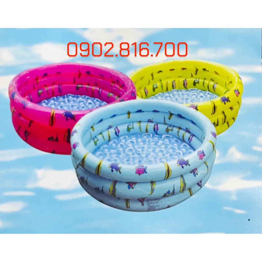 Bể bơi - Phao bơi tròn 3 tầng mùa hè cho bé - Swimming Pool summer 90cm - 1m1 - 1m3 - 1m5