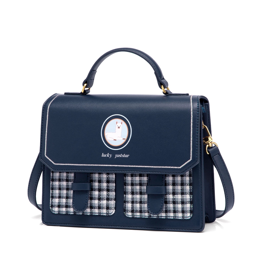 Túi đeo chéo nữ Just Star dễ thương kiểu dáng Vintage sang trọng cute đi làm đi chơi tiệc ViAnh Store 172841