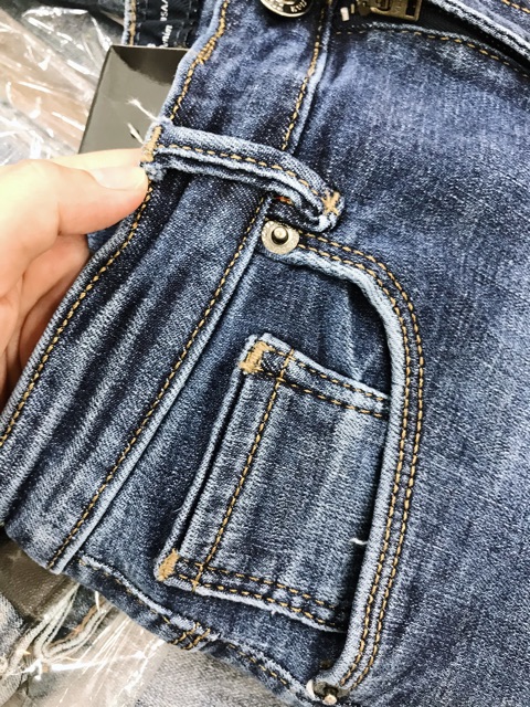 QUẦN JEAN NAM RÁCH FORM SLIM FIT CHUẨN ĐẸP QN418