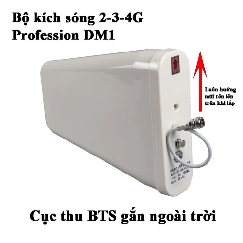 BỘ KÍCH SÓNG ĐIỆN THOẠI BTS 3G-4G PRO DM11, HỖ TRỢ CHO NHỮNG NƠI SÓNG KÉM, CHẬP CHỜN BẢO HÀNH 3 THÁNG