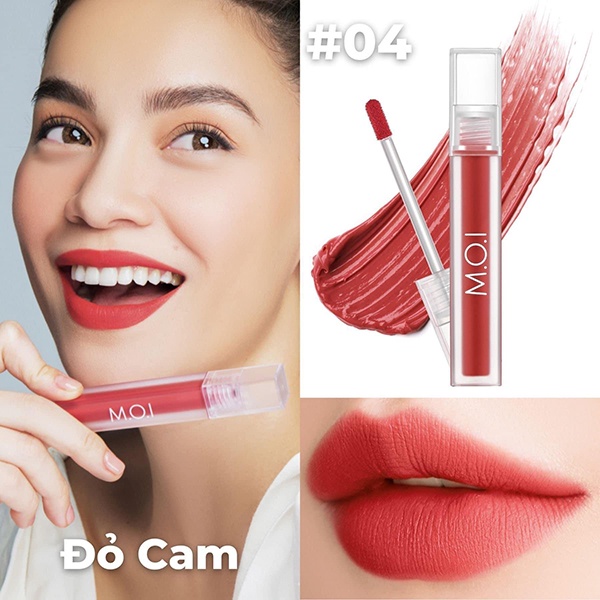 Son Môi M.O.I Nhung Lì Sgirls SUMMER EDITION Hồ Ngọc Hà 4g