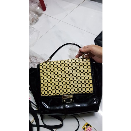 Túi si da thật chị Thư