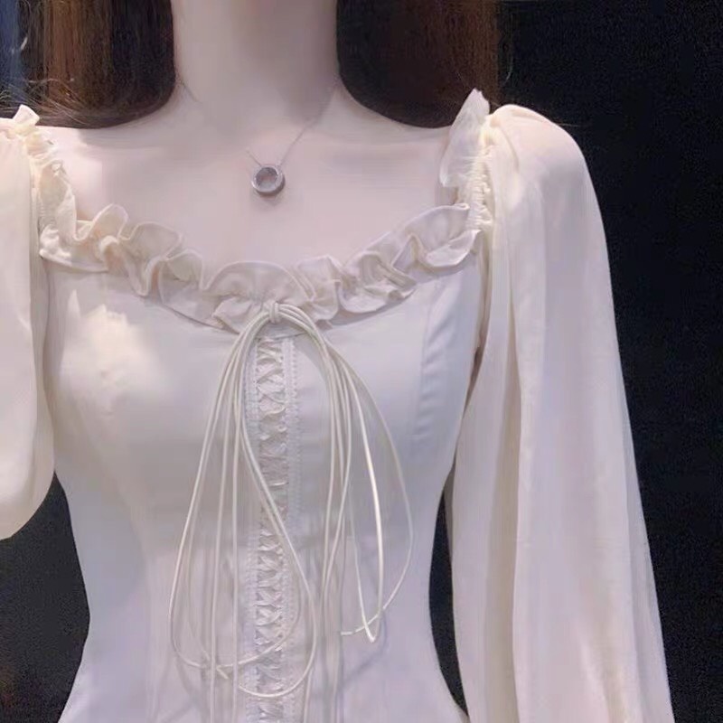Đầm váy nữ thiết kế chất voan tiểu thư dự tiệc sang chảnh siêu đẹp giá rẻ