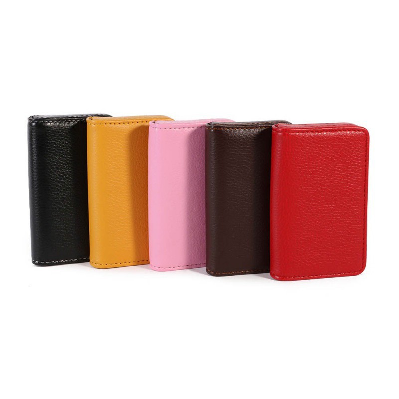 Ví da PU cầm tay thiết kế nắp gập đa dụng | BigBuy360 - bigbuy360.vn