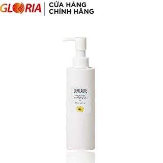 Sữa rửa mặt sạch sâu, sáng mịn Derladie With Hazel Cleansing Gel 200ml