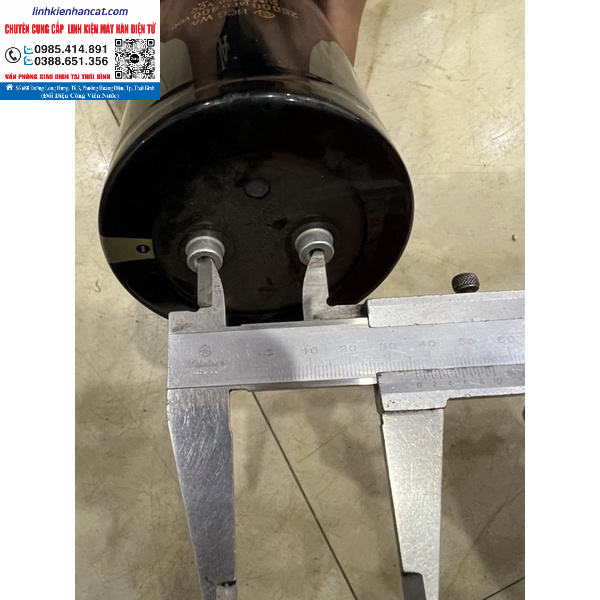 Tụ Điện 25000uf 400v Tháo Máy Kích Thước 90x235mm