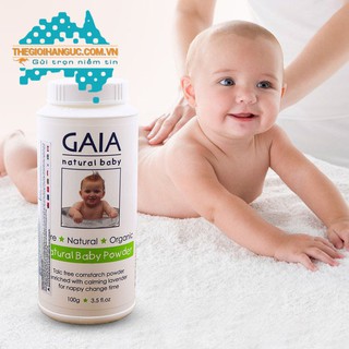 Phấn rôm hữu cơ cho bé GAIA Powder Baby