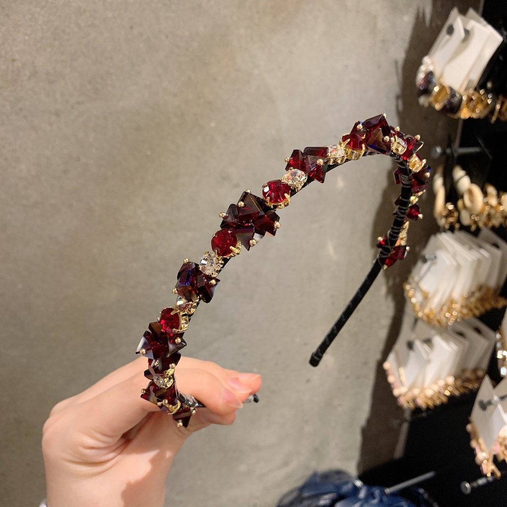 (0513) Bờm Tóc Pha Lê Đá Lấp Lánh Nổi Bật ✨✨