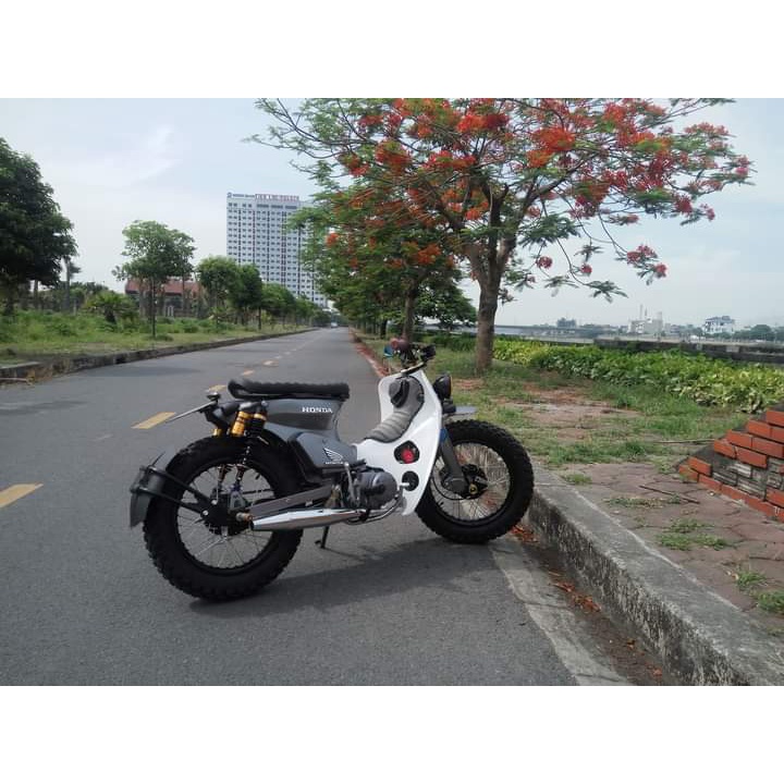 PÔ REBEL GẮN XE ĐỘ CAFE RACER, TRACKER, STREETCUB.