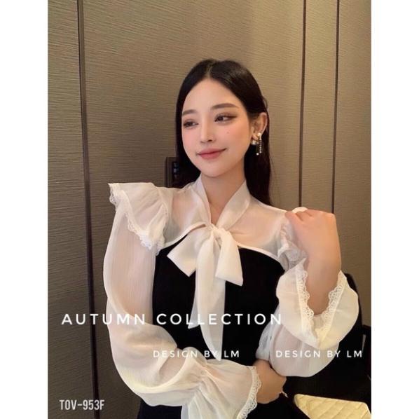 🥰🥰ÁO UMI PHỐI TƠ ÓNG NƠ CỔ SẴN HÀNG _V3TSHOP