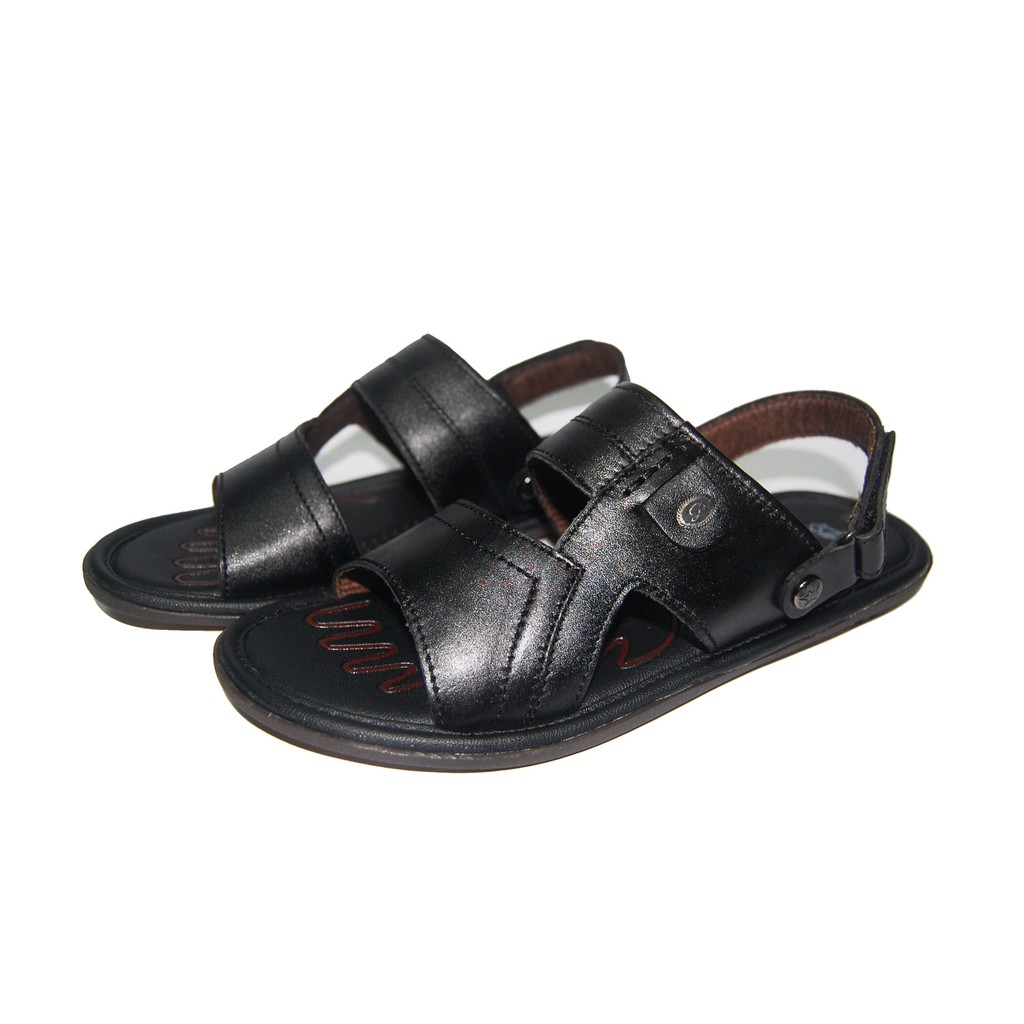 Sandal dép nam da bò thật. Bảo hành 12 tháng. MS: SD 08.