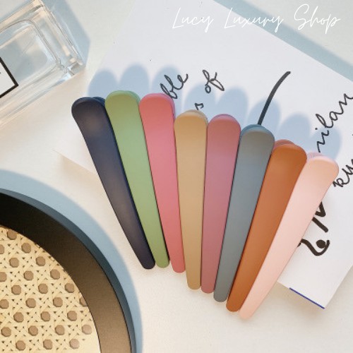 Kẹp tóc, kẹp mỏ vịt màu pastel dễ thương KS42 - Sherry Store
