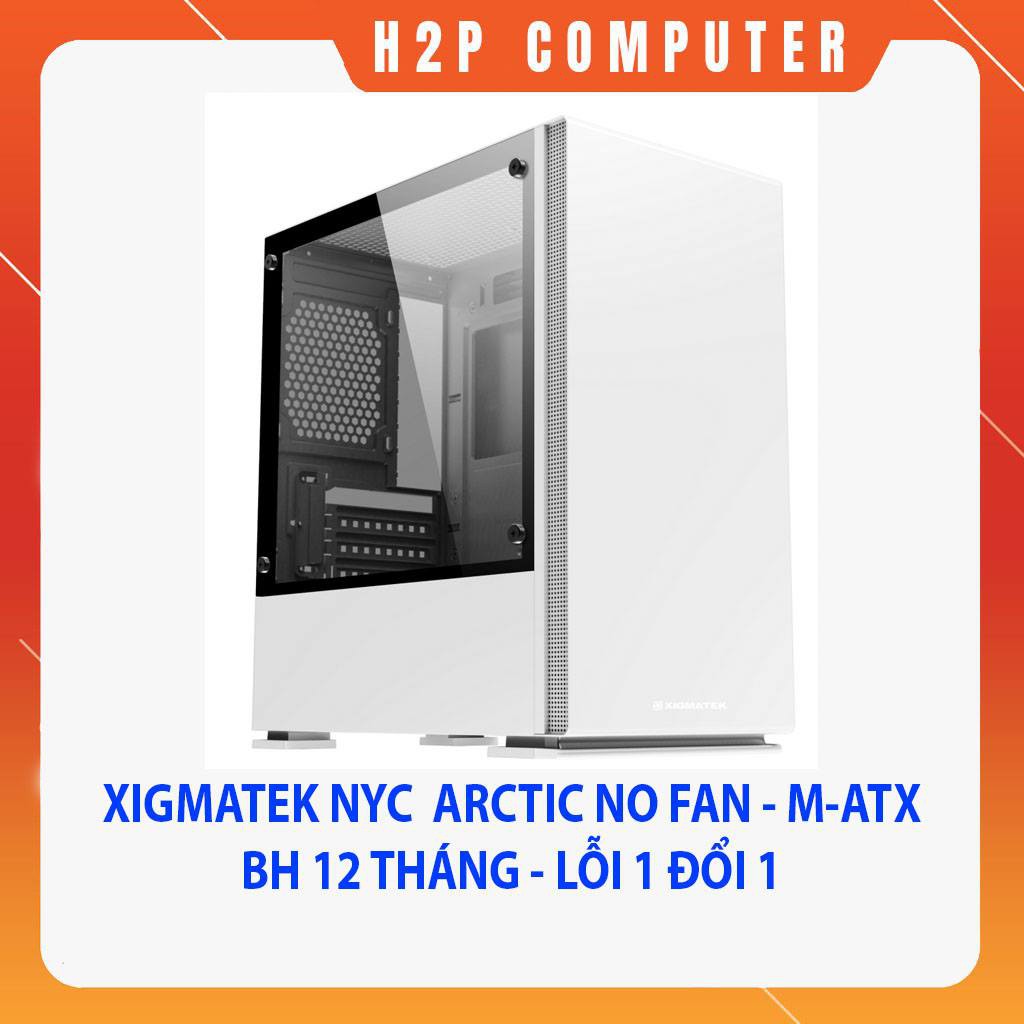 Vỏ Case Xigmatek NYC ARCTIC - Gaming M-ATX - New - Chính Hãng BH 12 Tháng