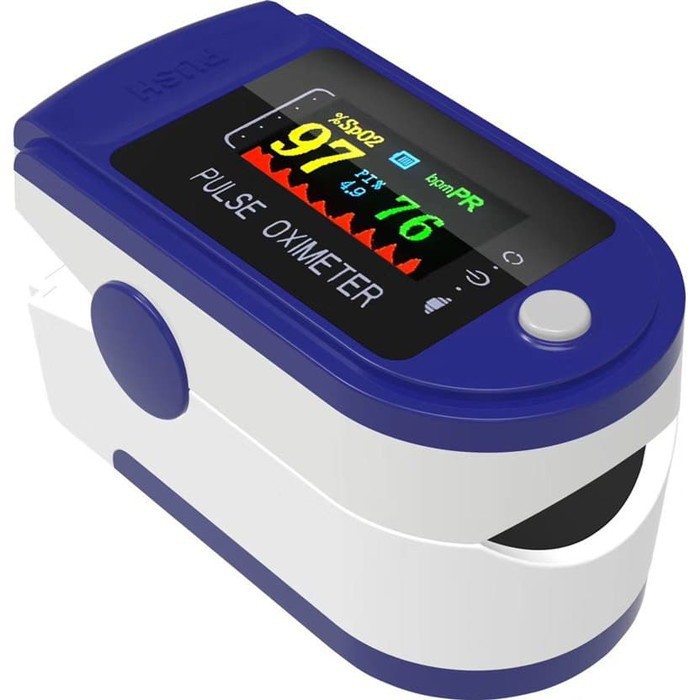 Máy đo nồng độ oxy trong máu và nhịp tim máy đo Spo2 Pulse Oximeter LK87 kẹp ngón tay