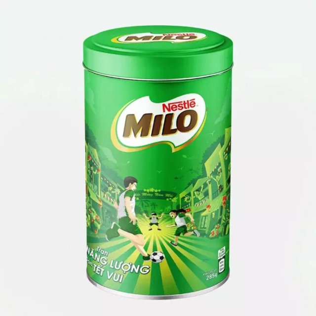 Thức uống lúa mạch Néstle Milo lon thiếc 285g
