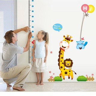 Decal đo chiều cao nice to meet you