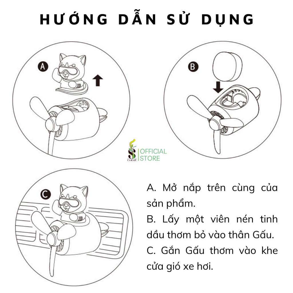 Sáp Thơm Ô Tô BATMAN - Nước Hoa Xe Hơi Cửa Gió Điều Hòa Cao Cấp